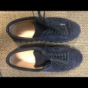 Stuart Weitzman Coverstory women’s navy sneakers